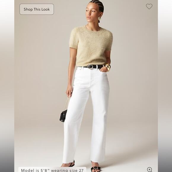 J.Crew Curvy slim-wide jean - Picture 1 of 5